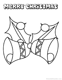 Jingle Bells Coloring Page