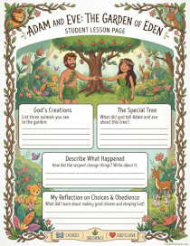 Adam and Eve Lesson Plan