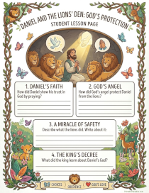 Daniel and the Lions Den Plan