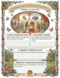 Esther Saves her People Lesson Plan