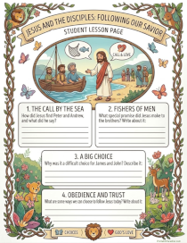 Jesus and the Disciples Lesson Plan