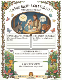 Jesus Birth Lesson Plan