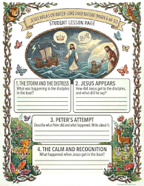 Jesus Walks on Water Plan