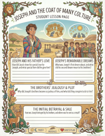 Joseph and the Coat of many Colors Lesson Plan