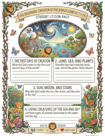 The Creation Lesson Plan