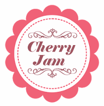 Cherry Jam Jar Labels