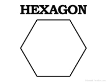 Hexagon Shape for Kids Learning